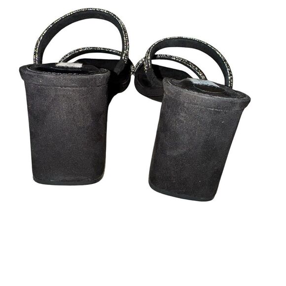 Steve Madden Lilah Heeled Sandal Black Size 8.5 - Picture 9 of 10